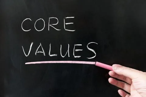 Core values Stock Photos
