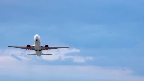 Corendon Airlines flying overhead Stock Footage 118529142