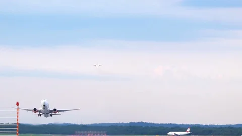 Corendon Airlines takes off Stock Footage 118529076