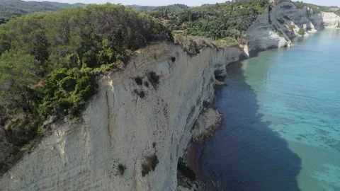 Corfu beach Stock Footage 160661856