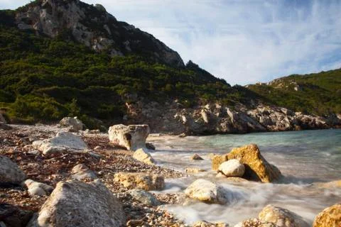 Corfu, greece 写真素材