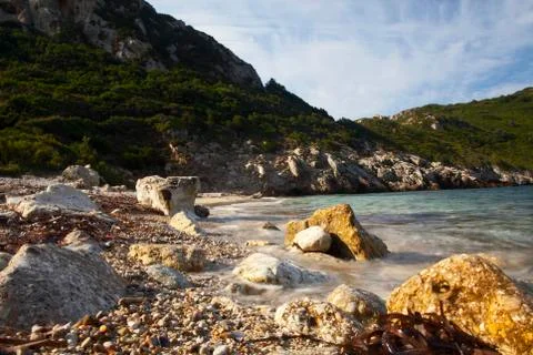 Corfu, greece 写真素材