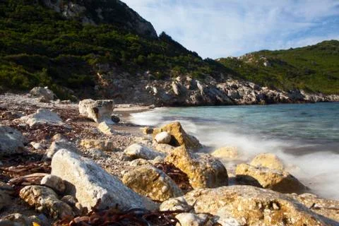 Corfu, greece Stock Photos