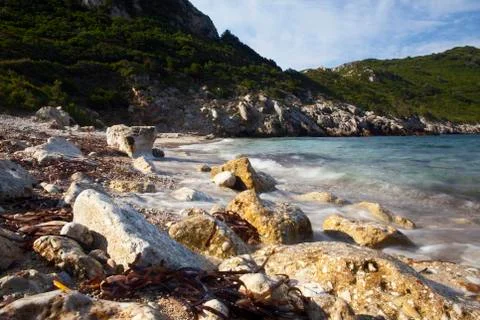 Corfu, greece Foto stock