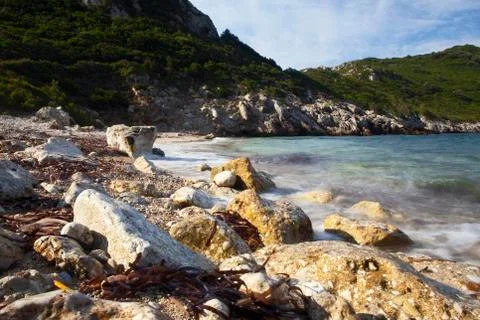 Corfu, greece 写真素材