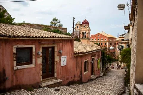 Corfu, greece Foto stock
