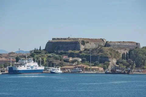 Corfu in Greece Stock Photos