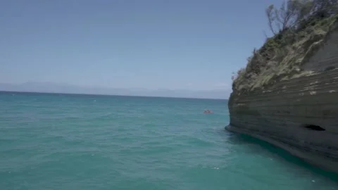 Corfu, Greece - Sidari Beach Stock Footage 143860581