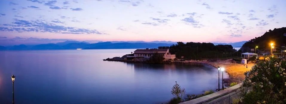 Corfu landscape Stock Photos