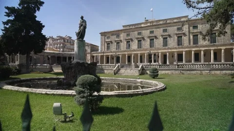 Corfu Museum of Asian Art, Corfu Town, Corfu, Greece, Europe Stock Footage 277911098