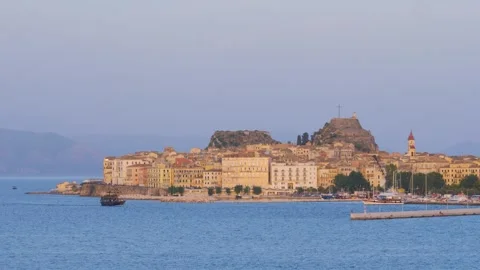 Corfu Town, Greece Stock-Footage 281094687