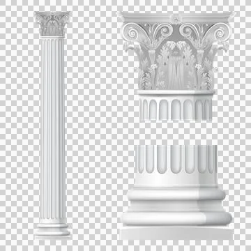 Corinfian column Stock Illustration