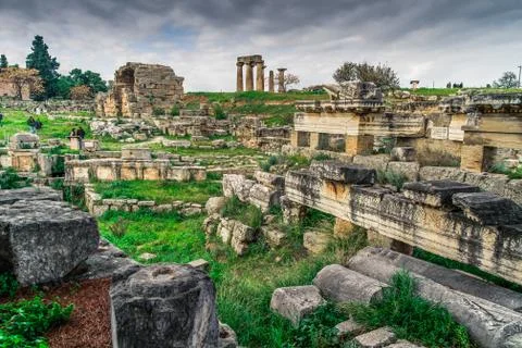 Corinth, Greece 스톡 사진