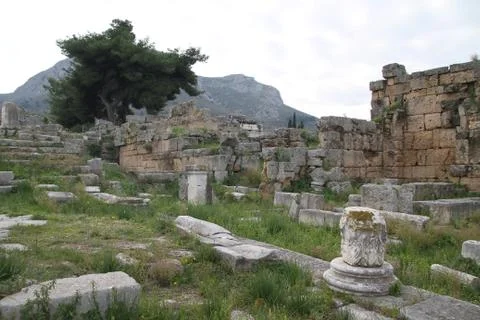 Corinth, Greece 스톡 사진