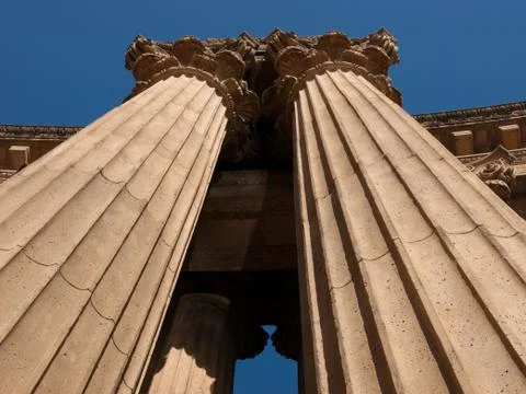 Corinthian Column Foto stock