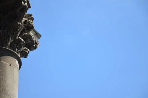 Corinthian column Stock Photos