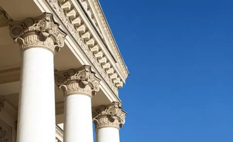 Corinthian Columns Stock Photos
