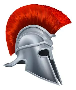 Corinthian helmet Stock Illustration