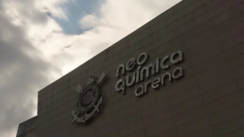 Corinthians Stadium SP Stock Footage 341962324
