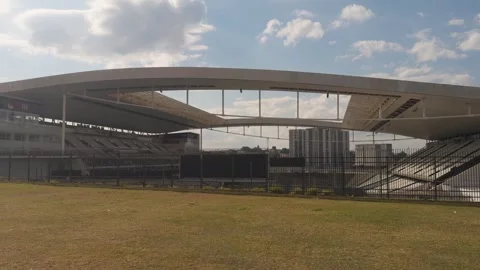 Corinthians Stadium SP Stock Footage 342427608
