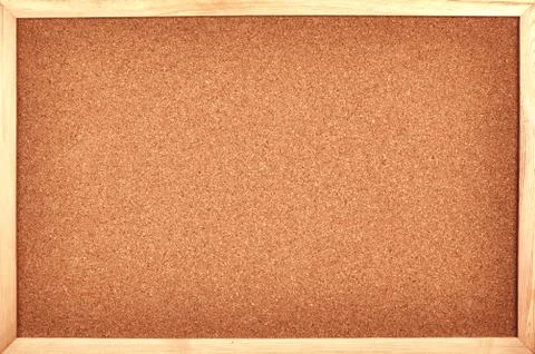 Cork board as background Foto stock