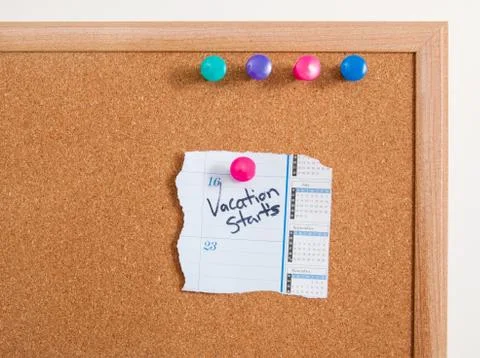 Cork Board Notes Stock Photos
