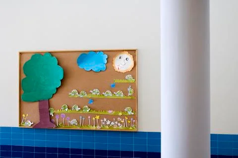 Cork board Stockfoto's