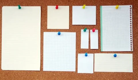 Cork board Stock Photos