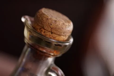 Cork of the bottle 스톡 사진