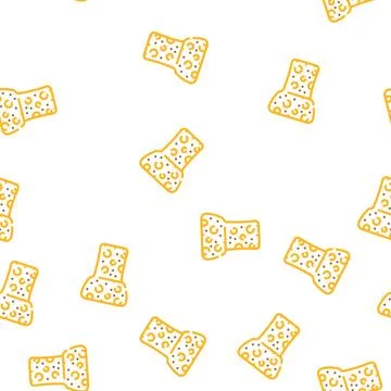 Cork for bottle vector seamless pattern Stock Illustration