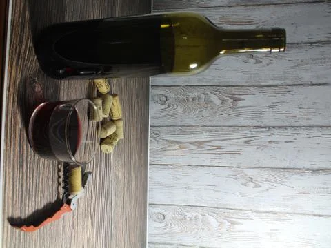 Cork bottle wine corks plug beautiful smell Stock Photos