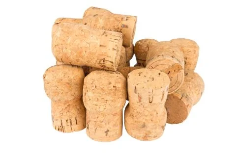Cork from champagne Stock Photos
