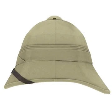Cork Pith Helmet Stock Illustration