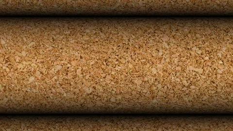 Cork Texture, Rolls, Background, Rotation, Exclusive, Unique Design Stock Footage 304466139