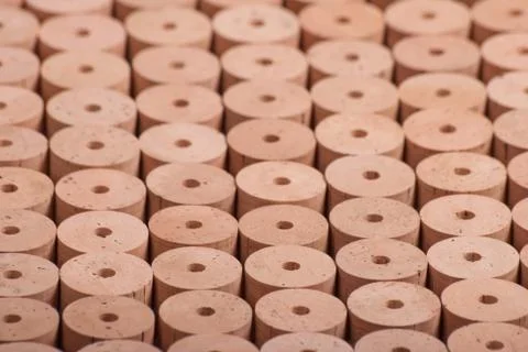 Cork timber Stock Photos