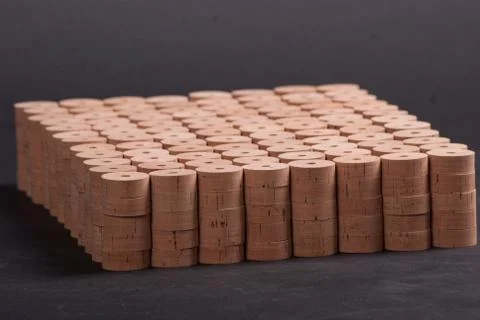 Cork timber Stock Photos