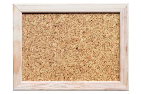 Corkboard in frame Stock Photos
