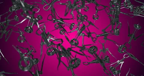 Corkscrew falling slow motion Stock Footage 236203636