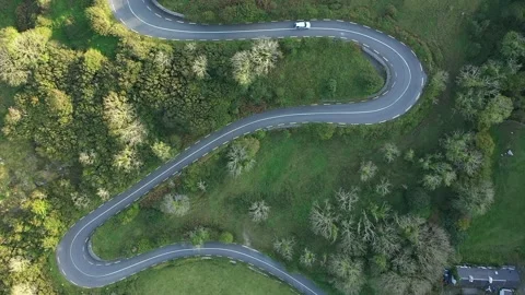 Corkscrew hill Stock Footage 171811257