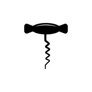 Corkscrew icon. Elements of kitchen tools icon. Premium quality graphic design Stock Illustration
