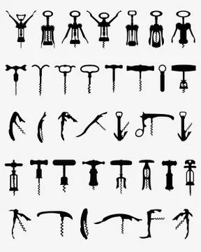 Corkscrew Stock Illustration