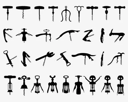 Corkscrew Stock Illustration