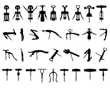 Corkscrew Stock Illustration