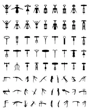 Corkscrew Stock Illustration