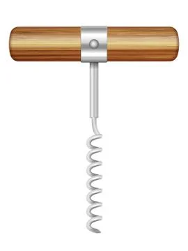 Corkscrew Stock Illustration