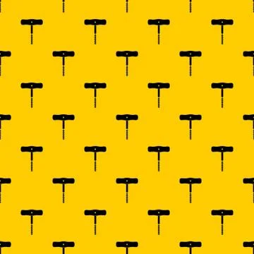 Corkscrew with a metal spiral pattern vector Stock Illustration