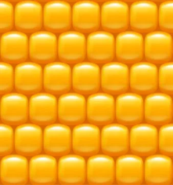 Corn background pattern Illustrazione stock