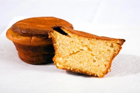 Corn bread with cheese Stock Photos