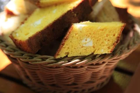 Corn bread Stock Photos