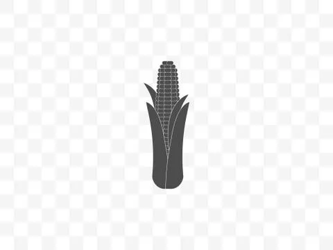 Corn, breakfast, food. Vector illustration, flat design. Stock Illustration